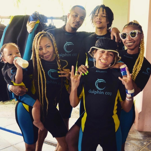 Tiny And T.I. Take Their Brood On a Family Vacation to the Bahamas